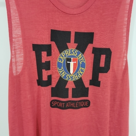 Express Red New York City Tank Top size xs - Picture 6 of 8